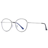Stylish Vintage Metal Retro-Style Anti-Blue Light Computer Glasses