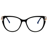 Classic Frame Radiation Resistant Cat Eye Anti-blue Light Computer Glasses