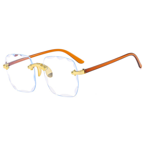 Chic and Trendy Fashion-forward Anti-Blue Light Flat Glasses image