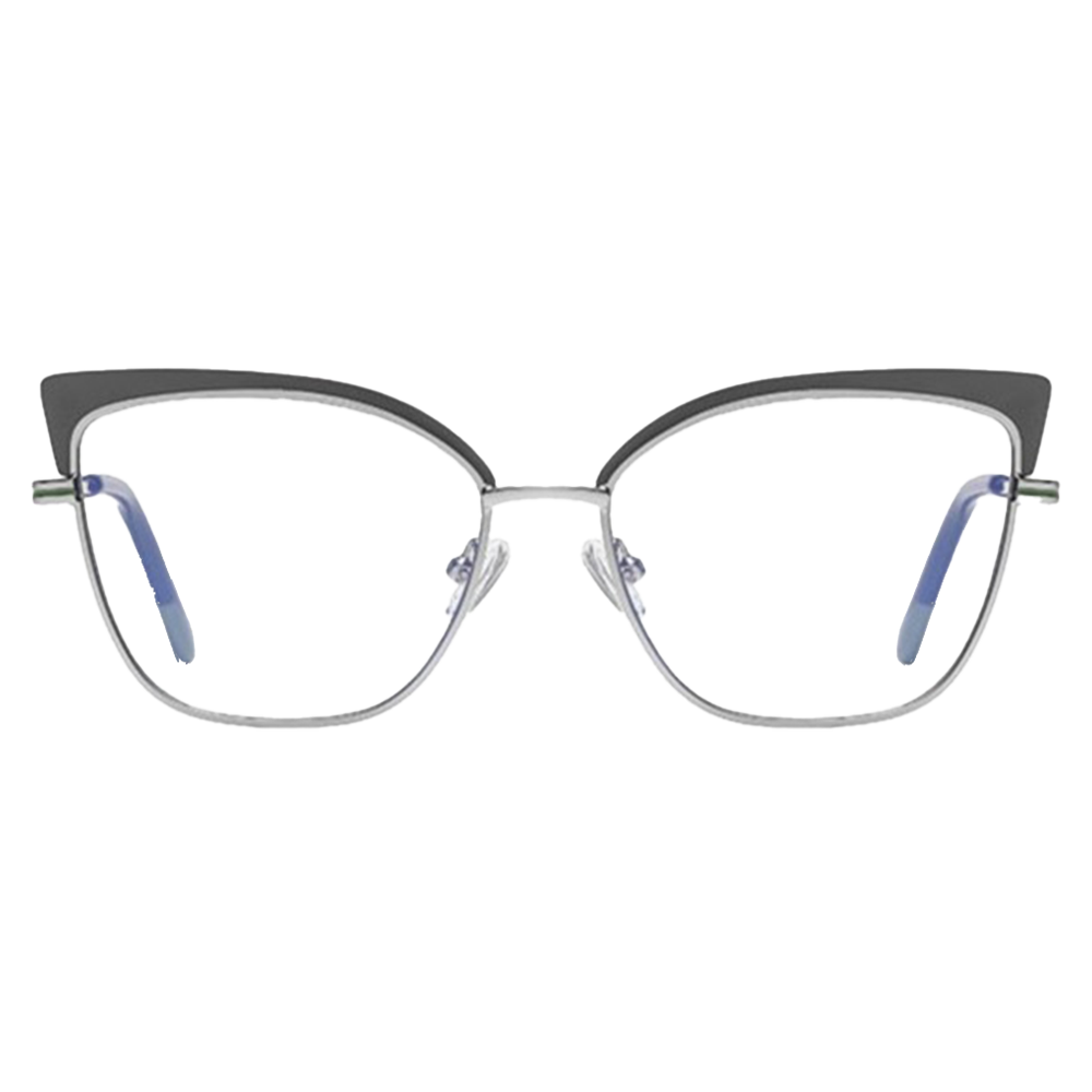 Classic Style Fashionable Nugget Metal Large Butterfly Frame Anti-blue Light Eyeglasses