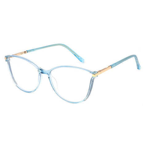 Retro Bling Big Frame Glasses Flat Mirror Optical Myopia Eyeglasses image
