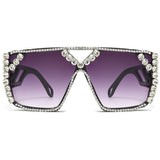 New Large Frame Oversized Diamond Sunglasses Fashion Party Funny Glasses