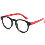Stylish Decorative Trendy Silicone Full Frame Flat Mirror Eyeglasses