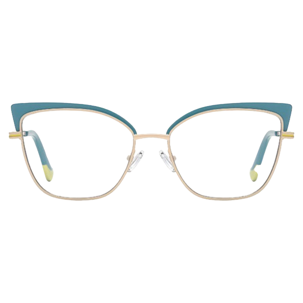 Classic Style Fashionable Nugget Metal Large Butterfly Frame Anti-blue Light Eyeglasses