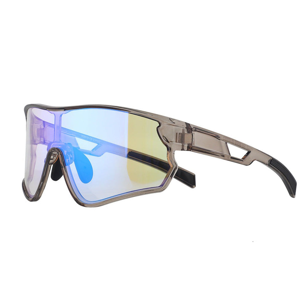 Cycling Glasses With Dual Use for Day and Night Glasses That Change Color Running Glasses for Outdoor Sports Marathon Elastic Feet