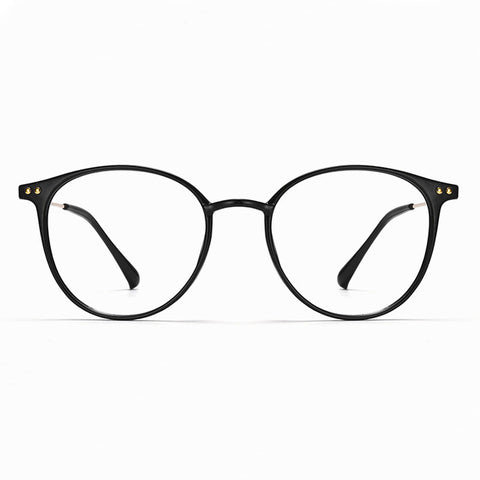 Stay Cool and Stylish with Ultra-Light Transparent Classic Style Anti-Blue Light Glasses image