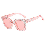 Luxury Diamond Square Frame Vintage Five-pointed Star Frame Sunglasses
