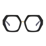 Vintage Flat Mirror Anti-blue Light New Simple Style Decorative Frame Eyeglasses