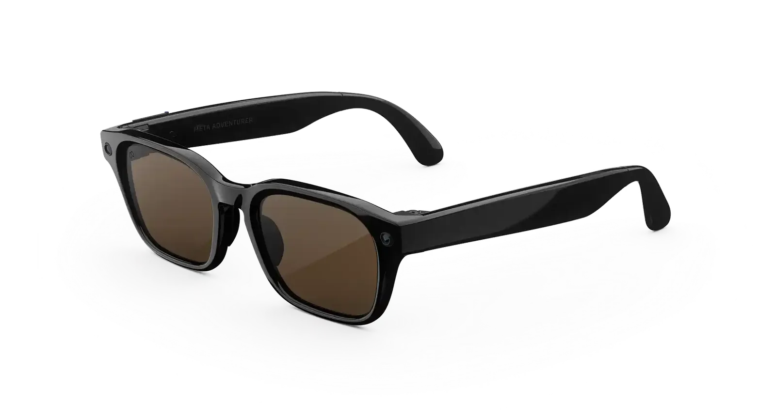 Adventurer Meta AI Glasses – Classic Black Brown