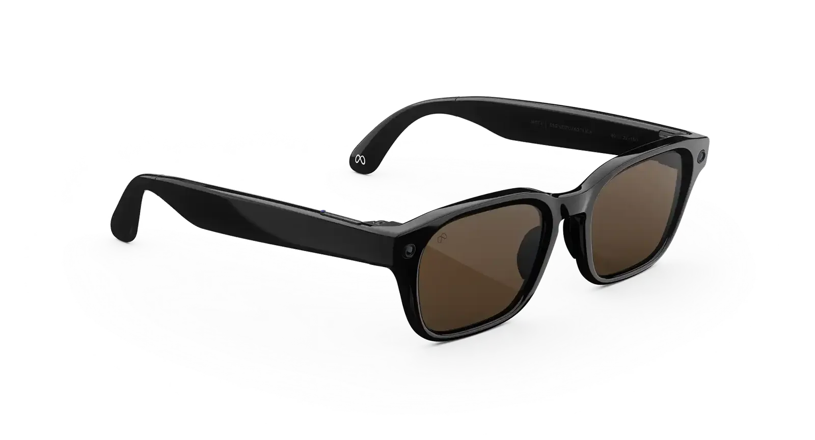 Adventurer Meta AI Glasses – Classic Black Brown (view 3)