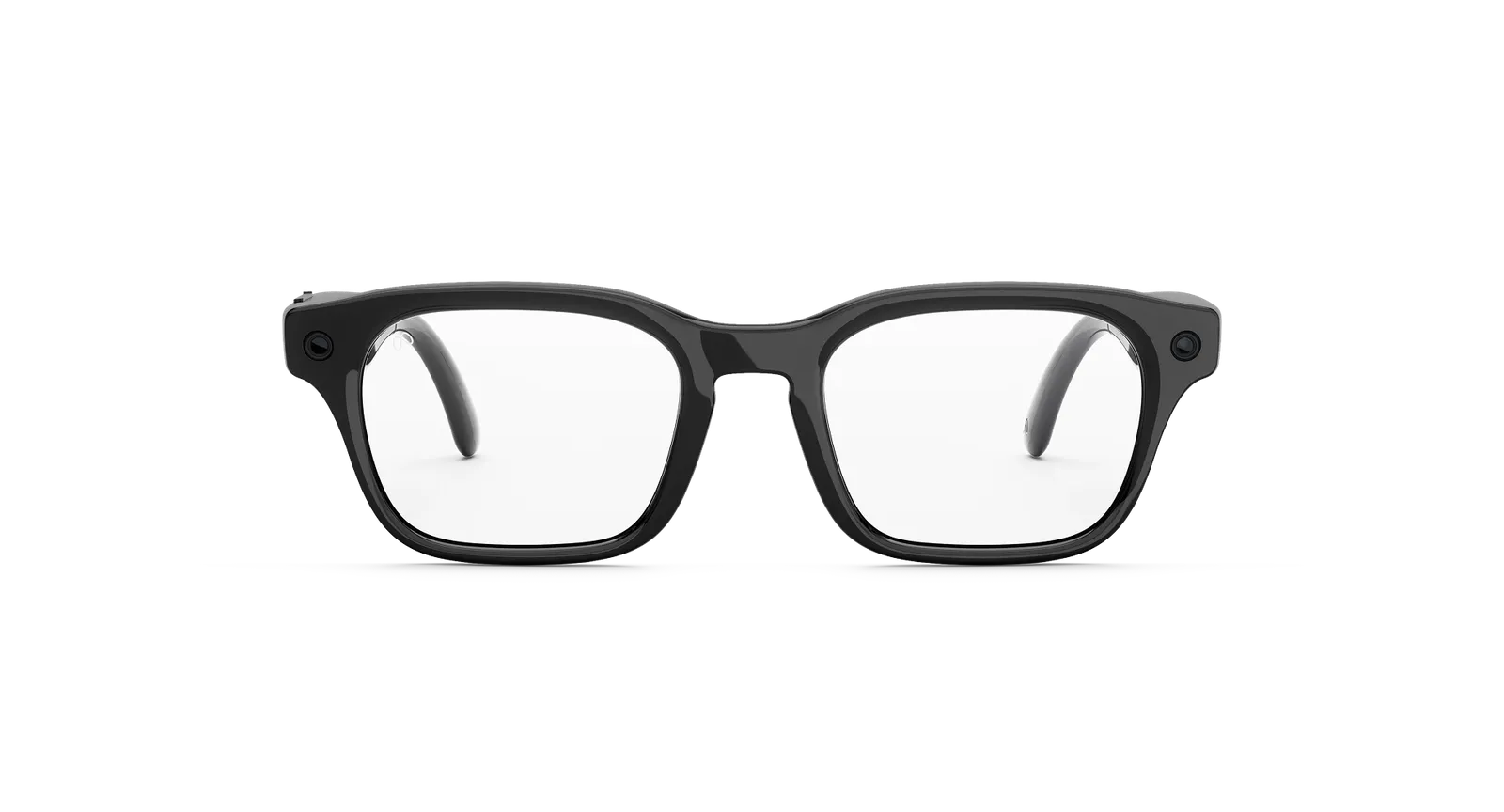 Adventurer Meta AI Glasses – Classic Black Clear (view 2)