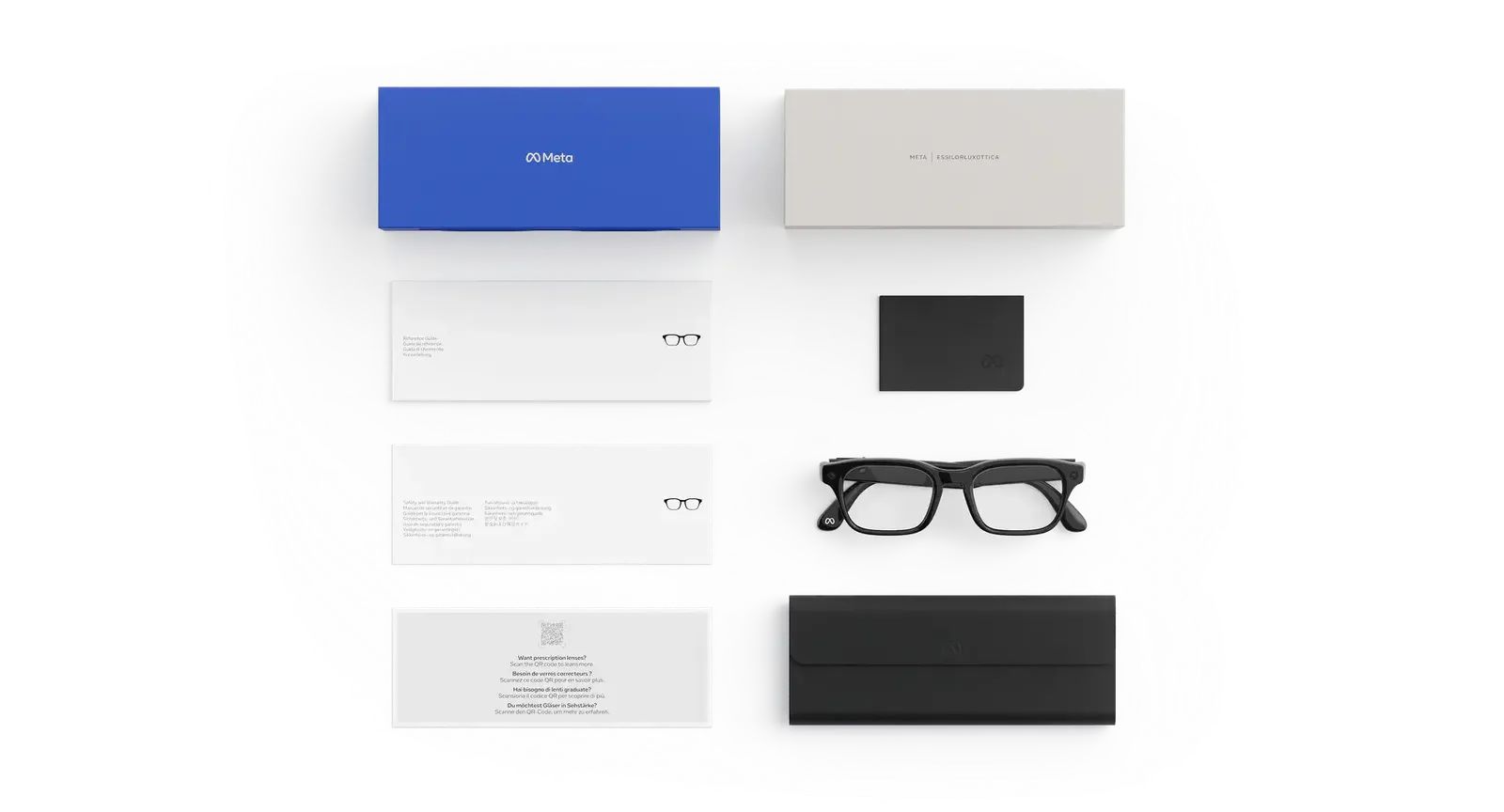 Adventurer Meta AI Glasses – Classic Black Clear (view 5)