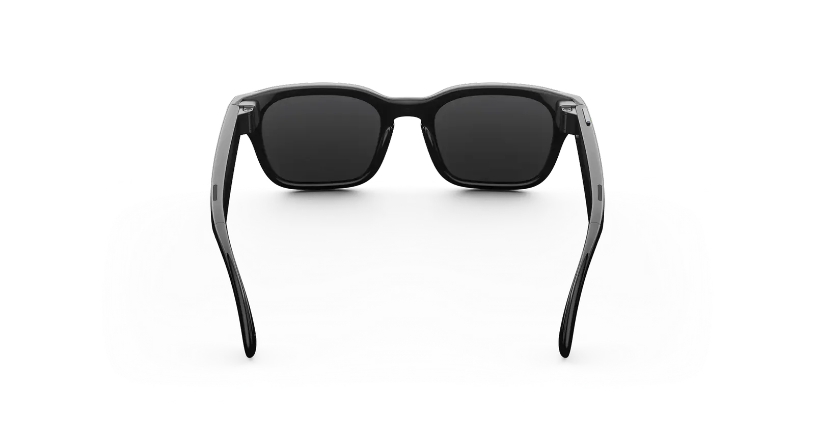 Adventurer Meta AI Glasses – Classic Black Clear to Grey Transitions (view 4)