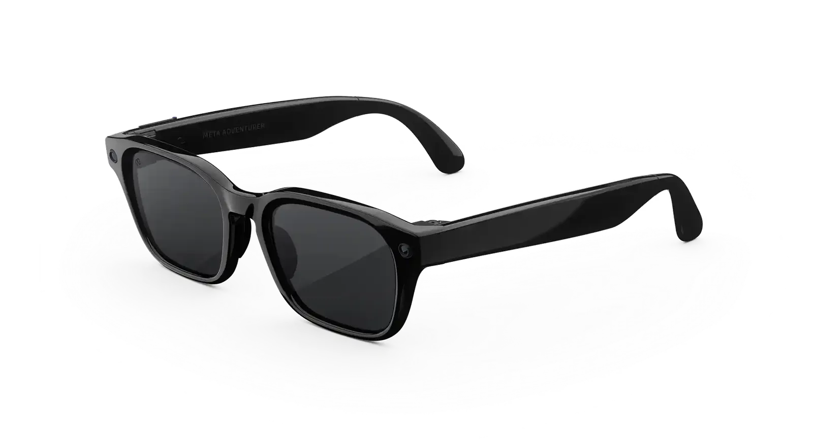 Adventurer Meta AI Glasses – Classic Black Grey