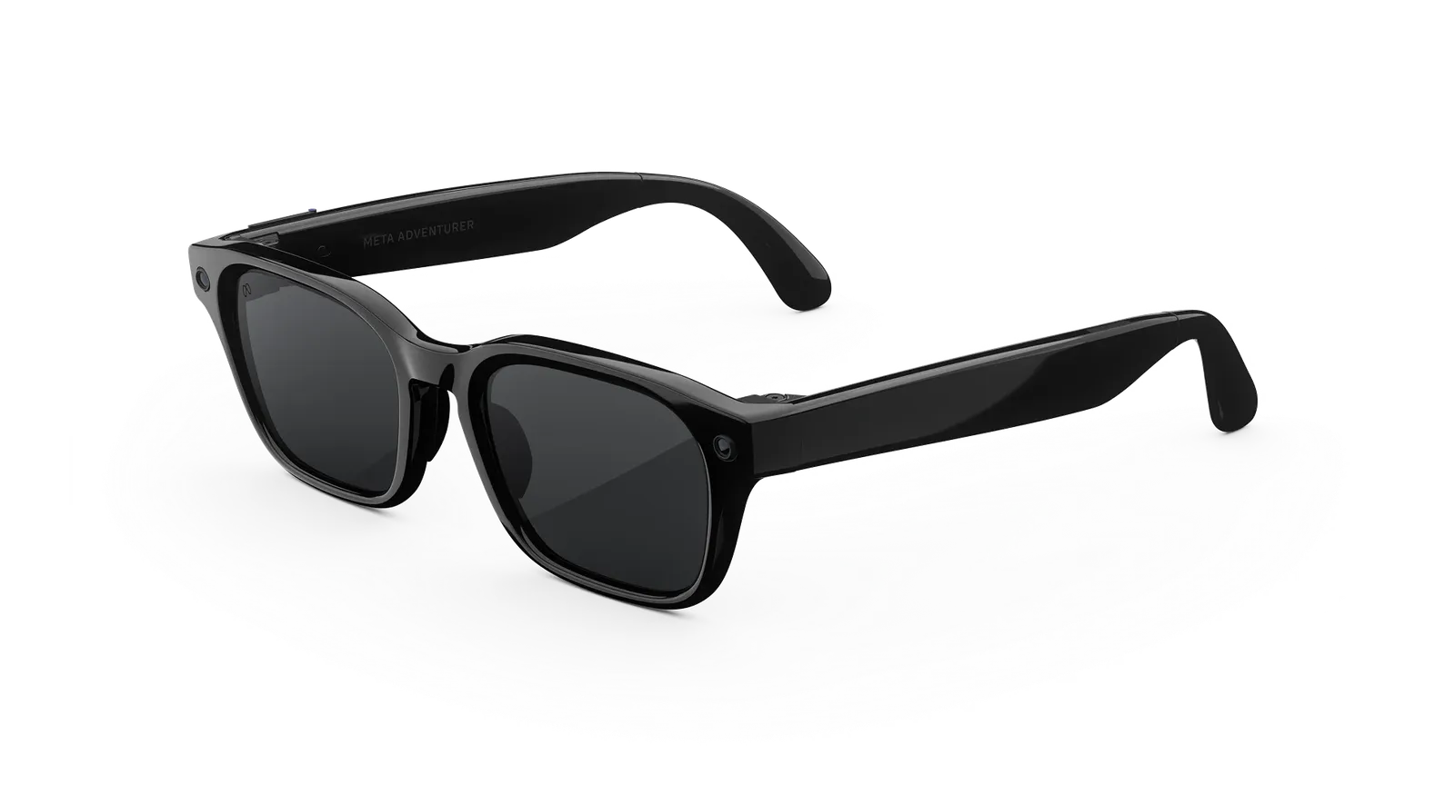 Adventurer Meta AI Glasses – Classic Black Grey b