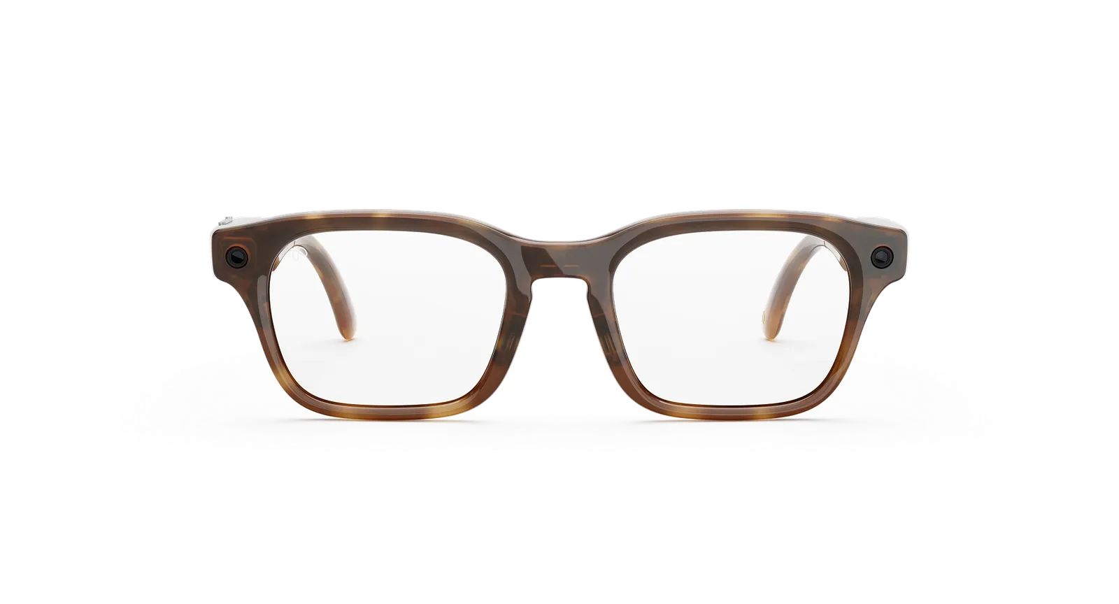 Adventurer Meta AI Glasses – Classic Tortoise Clear (view 2)