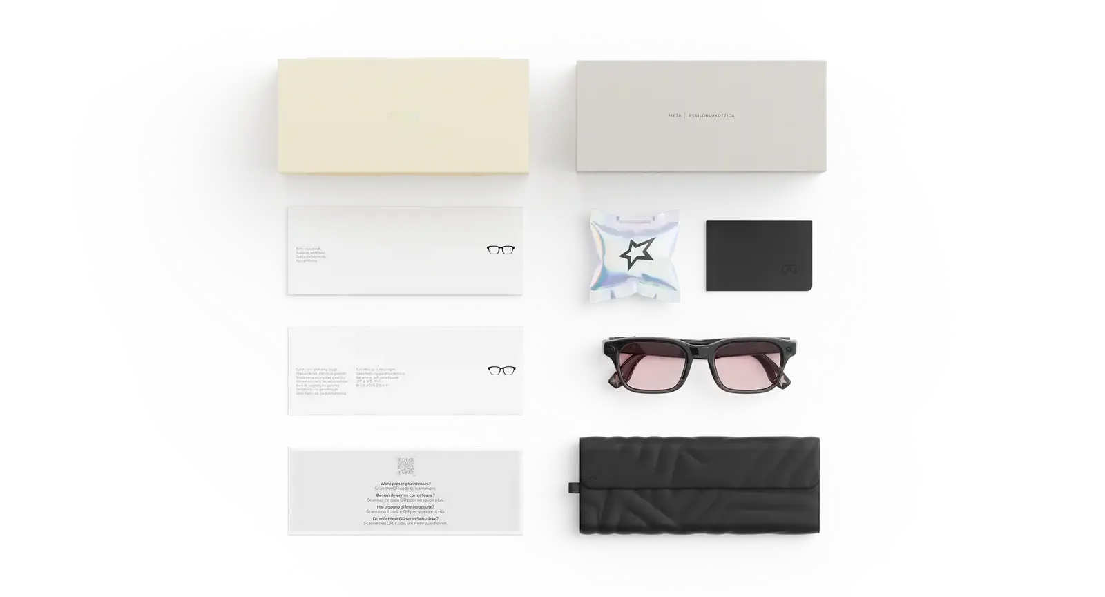 Adventurer LISA Edition Meta AI Glasses – Moonlit Sky (view 6)