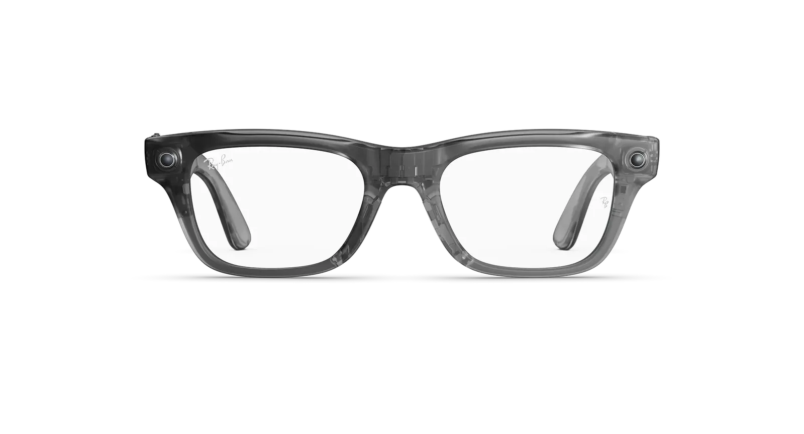 Ray-Ban Meta Blayzer Optics (Gen 2) – Matte Transparent Ice Grey (view 3)