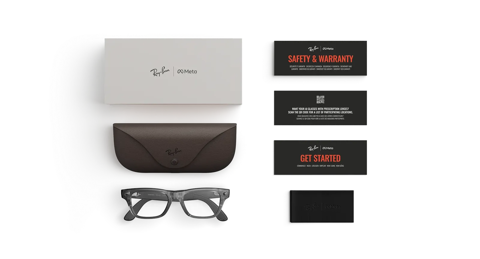 Ray-Ban Meta Blayzer Optics (Gen 2) – Matte Transparent Ice Grey (view 4)