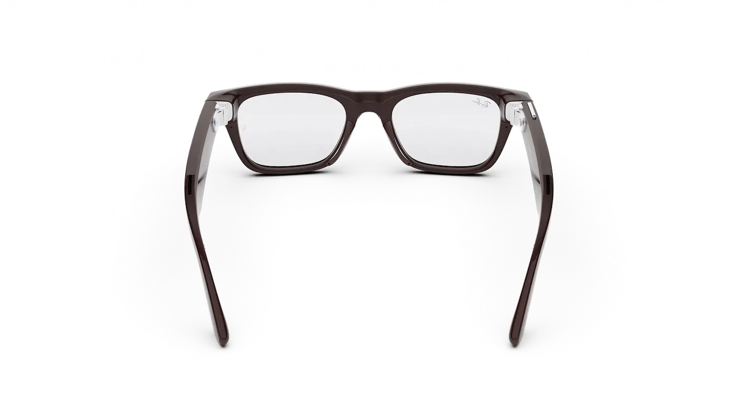 Ray-Ban Meta Blayzer Optics (Gen 2) – Shiny Brick Brown (view 3)