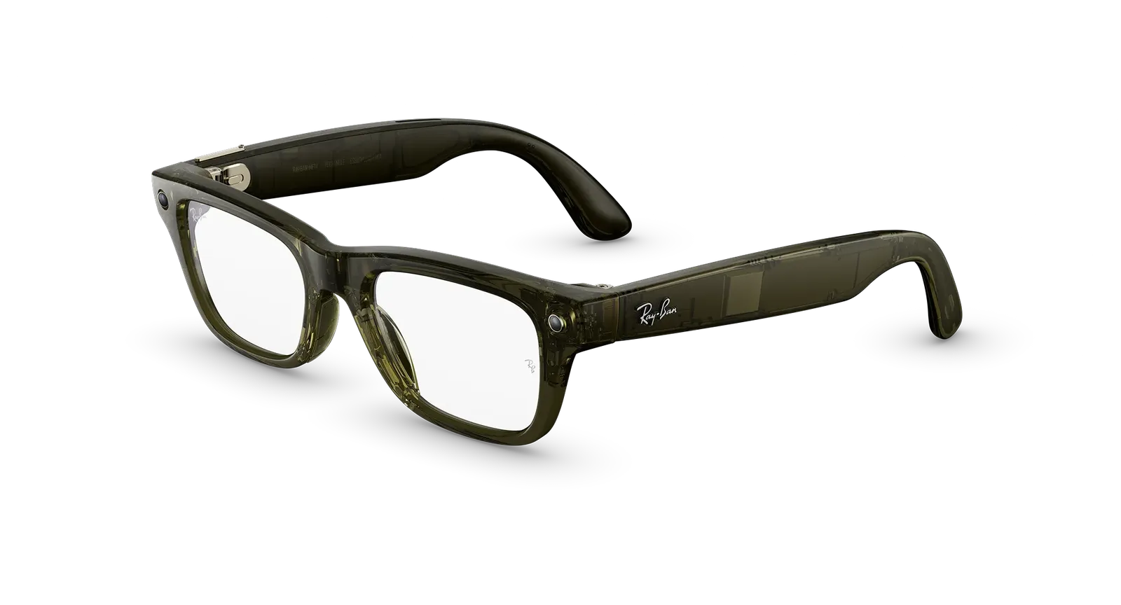 Ray-Ban Meta Blayzer Optics (Gen 2) – Shiny Transparent Dark Olive