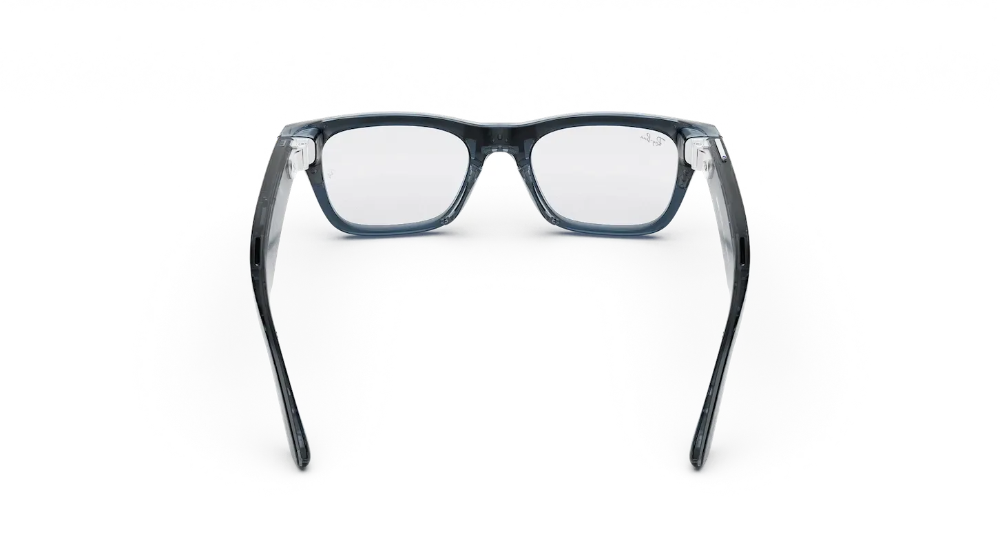 Ray-Ban Meta Blayzer Optics (Gen 2) – Shiny Transparent Ocean Blue (view 3)
