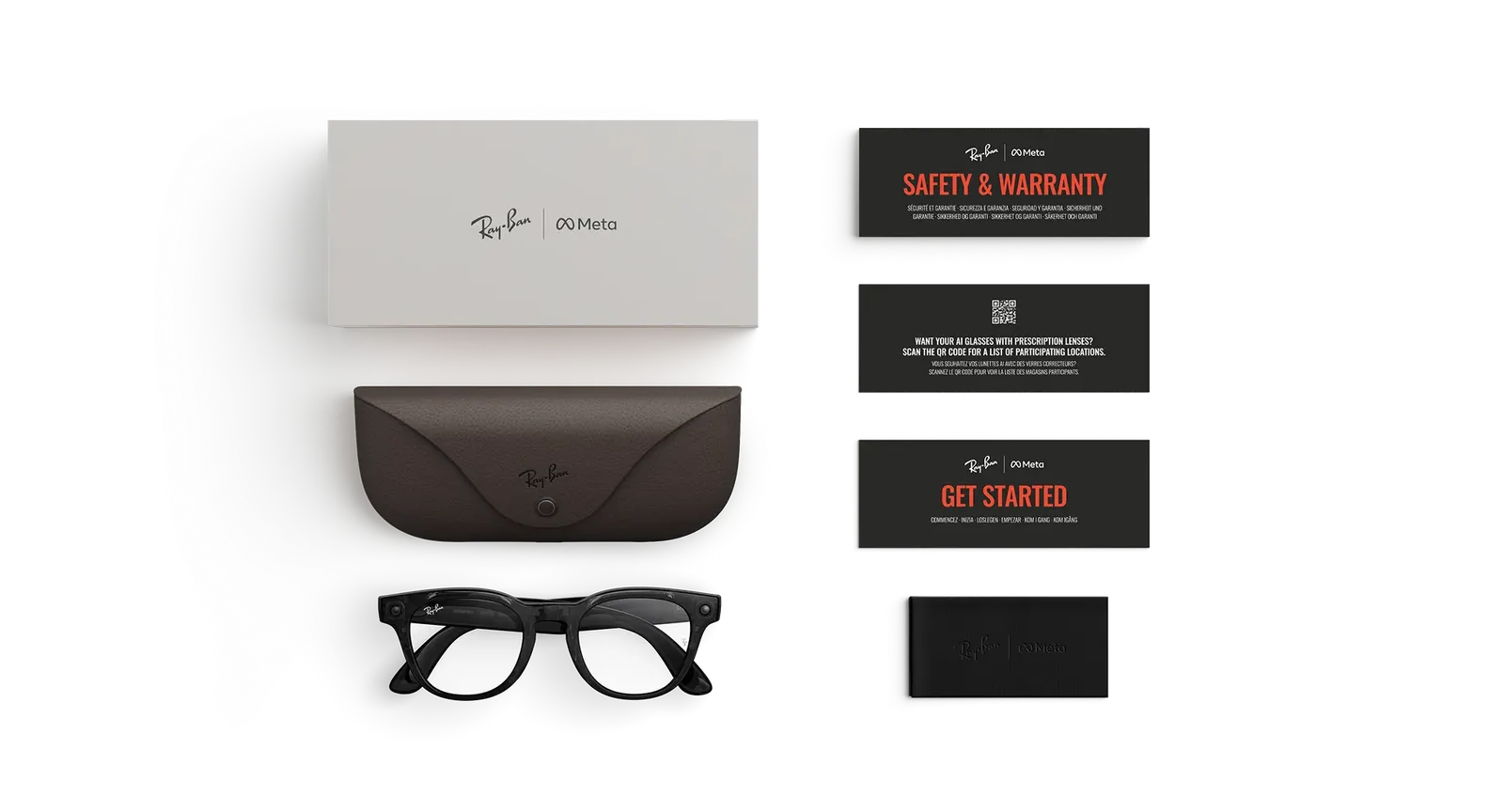 Ray-Ban Meta Scriber Optics (Gen 2) – Shiny Transparent Black