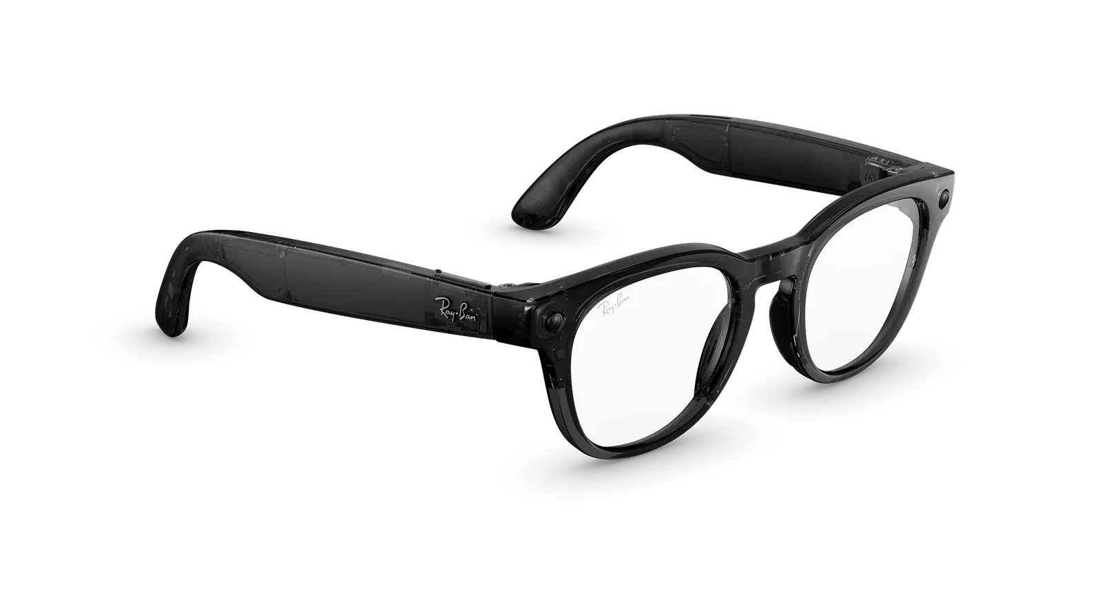 Ray-Ban Meta Scriber Optics (Gen 2) – Shiny Transparent Black (view 3)