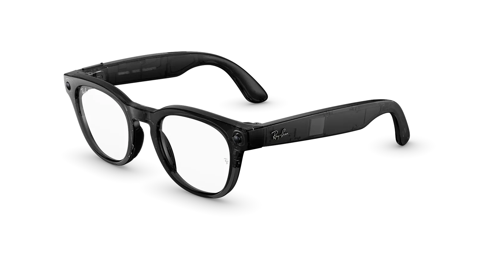 Ray-Ban Meta Scriber Optics (Gen 2) – Shiny Transparent Black (view 4)