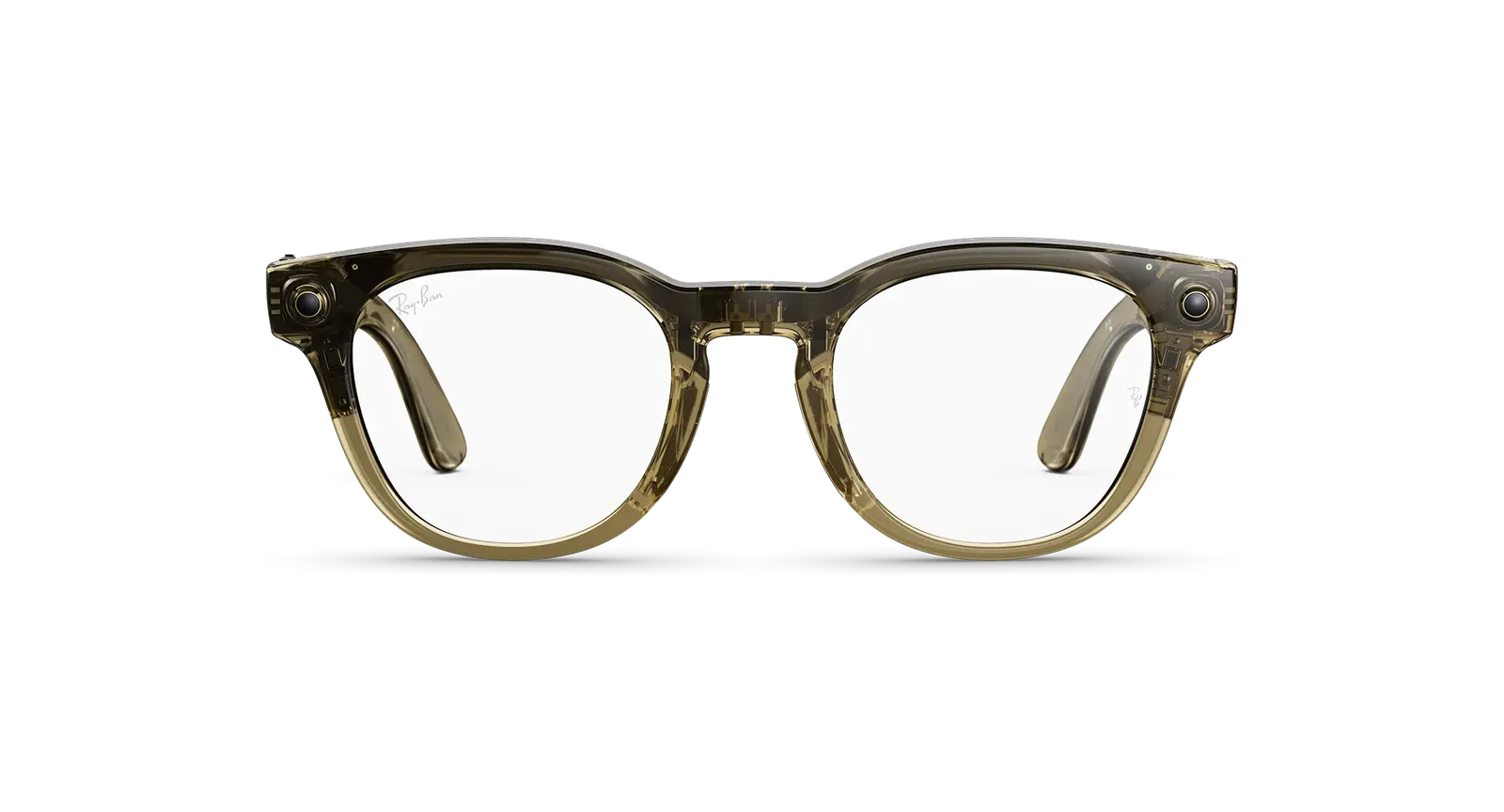Ray-Ban Meta Scriber Optics (Gen 2) – Shiny Transparent Stone Beige (view 4)