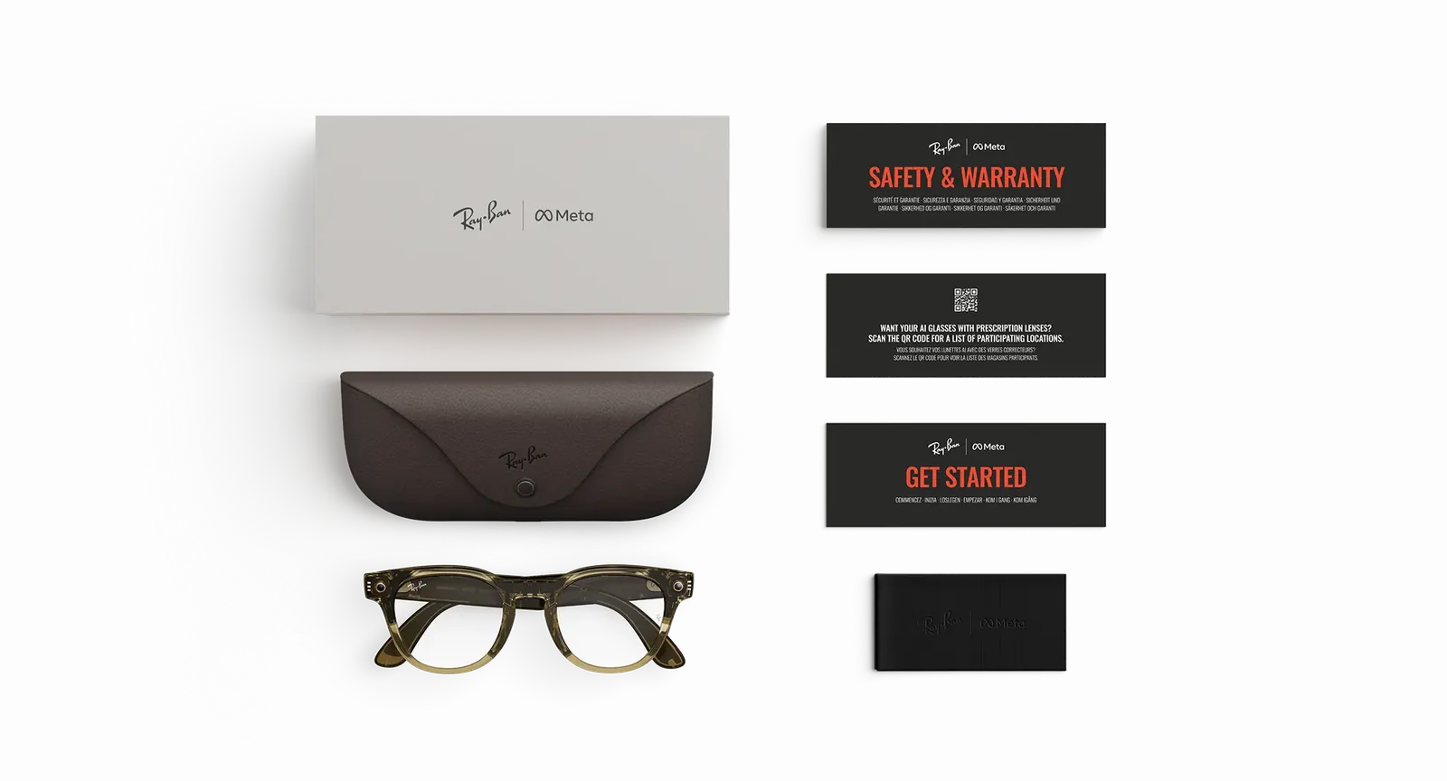 Ray-Ban Meta Scriber Optics (Gen 2) – Shiny Transparent Stone Beige (view 6)