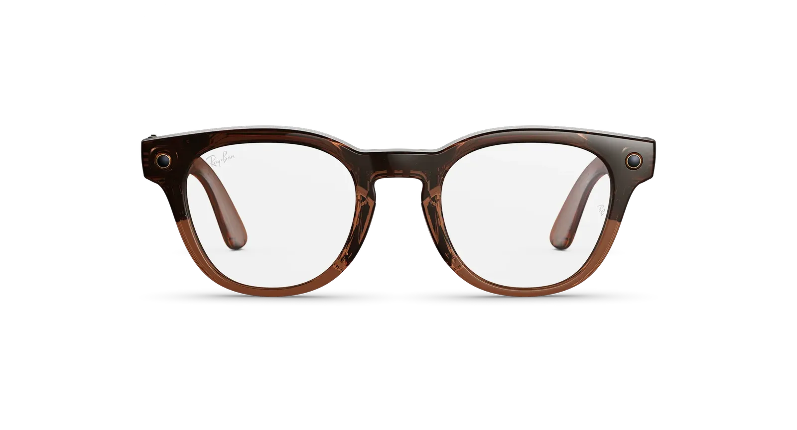 Ray-Ban Meta Scriber Optics (Gen 2) – Shiny Transparent Umber (view 4)