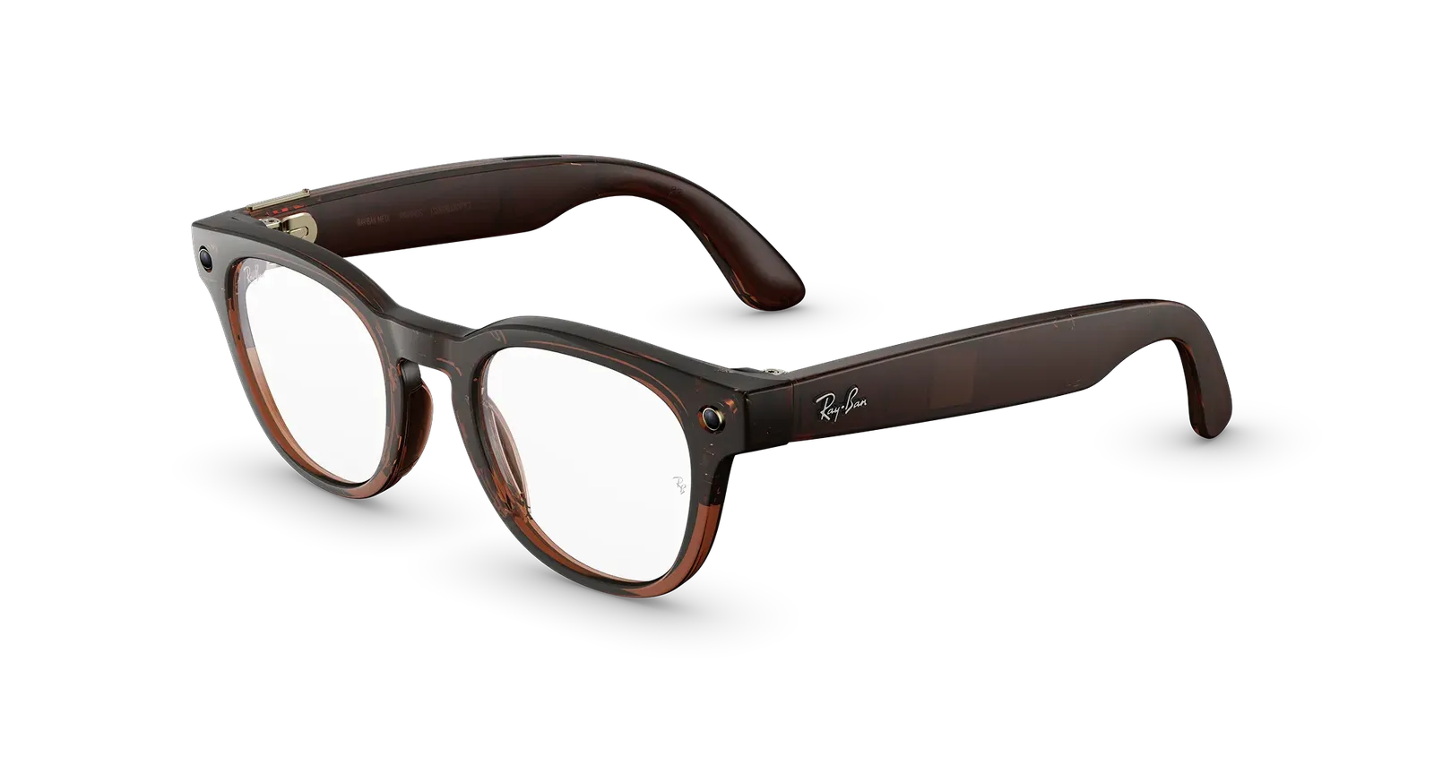 Ray-Ban Meta Scriber Optics (Gen 2) – Shiny Transparent Umber (view 5)