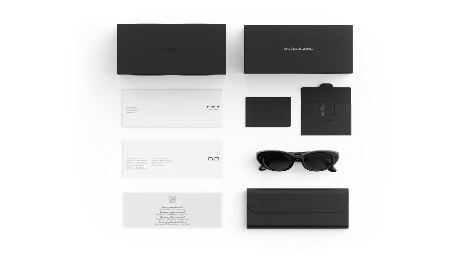 Starfire Kylie Edition Meta AI Glasses – Classic Black Black (view 6)