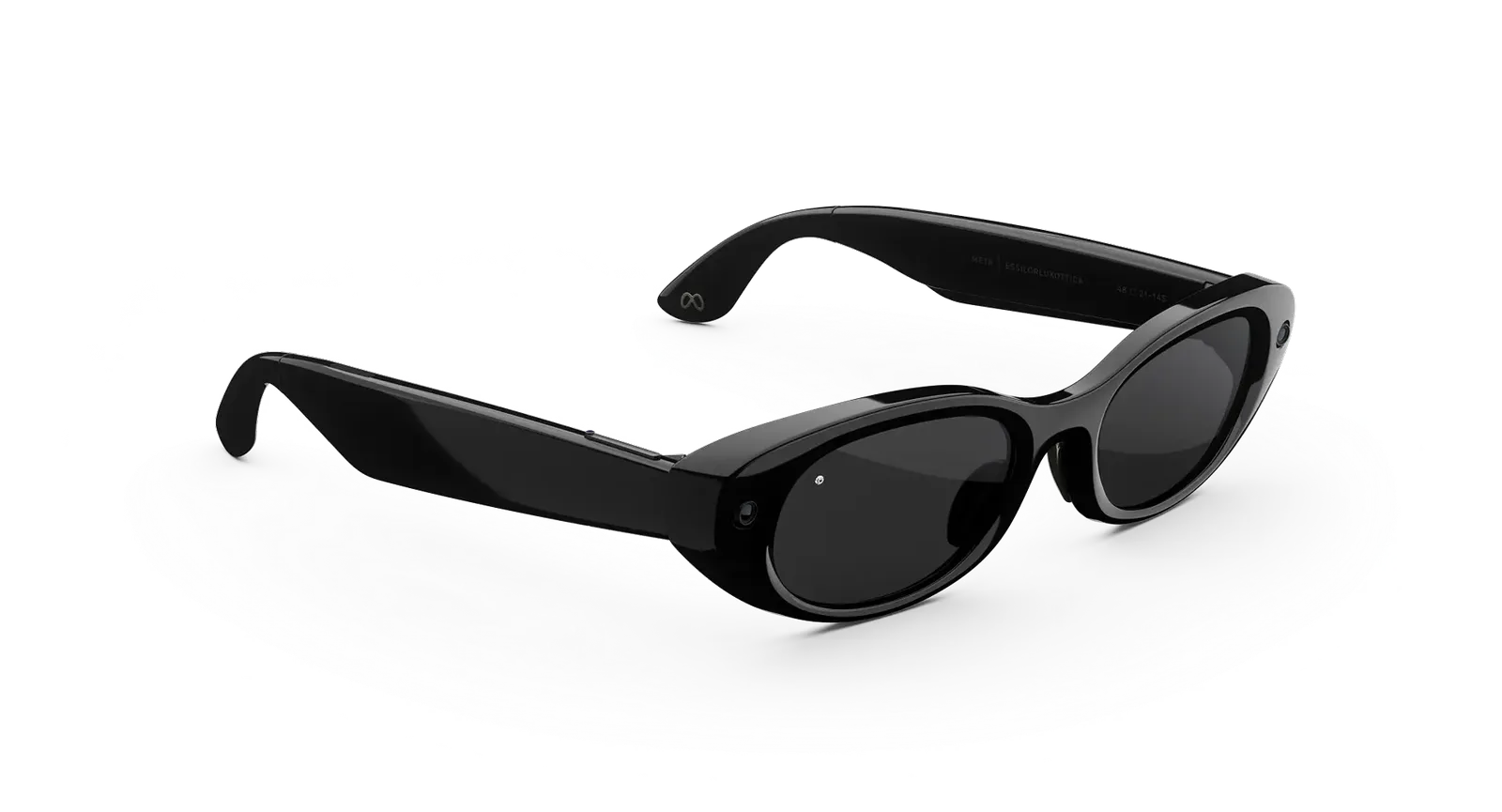 Starfire Kylie Edition Meta AI Glasses – Classic Black Clear to Grey Transitions (view 3)