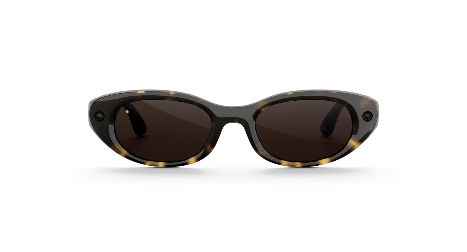 Starfire Kylie Edition Meta AI Glasses – Dark Tortoise Chocolate (view 3)