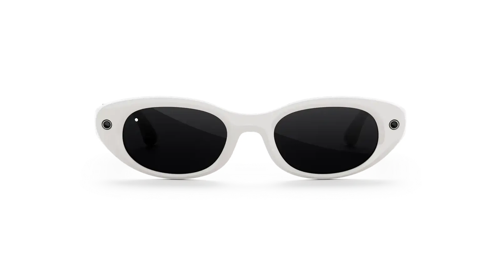 Starfire Kylie Edition Meta AI Glasses – Ivory Black (view 3)