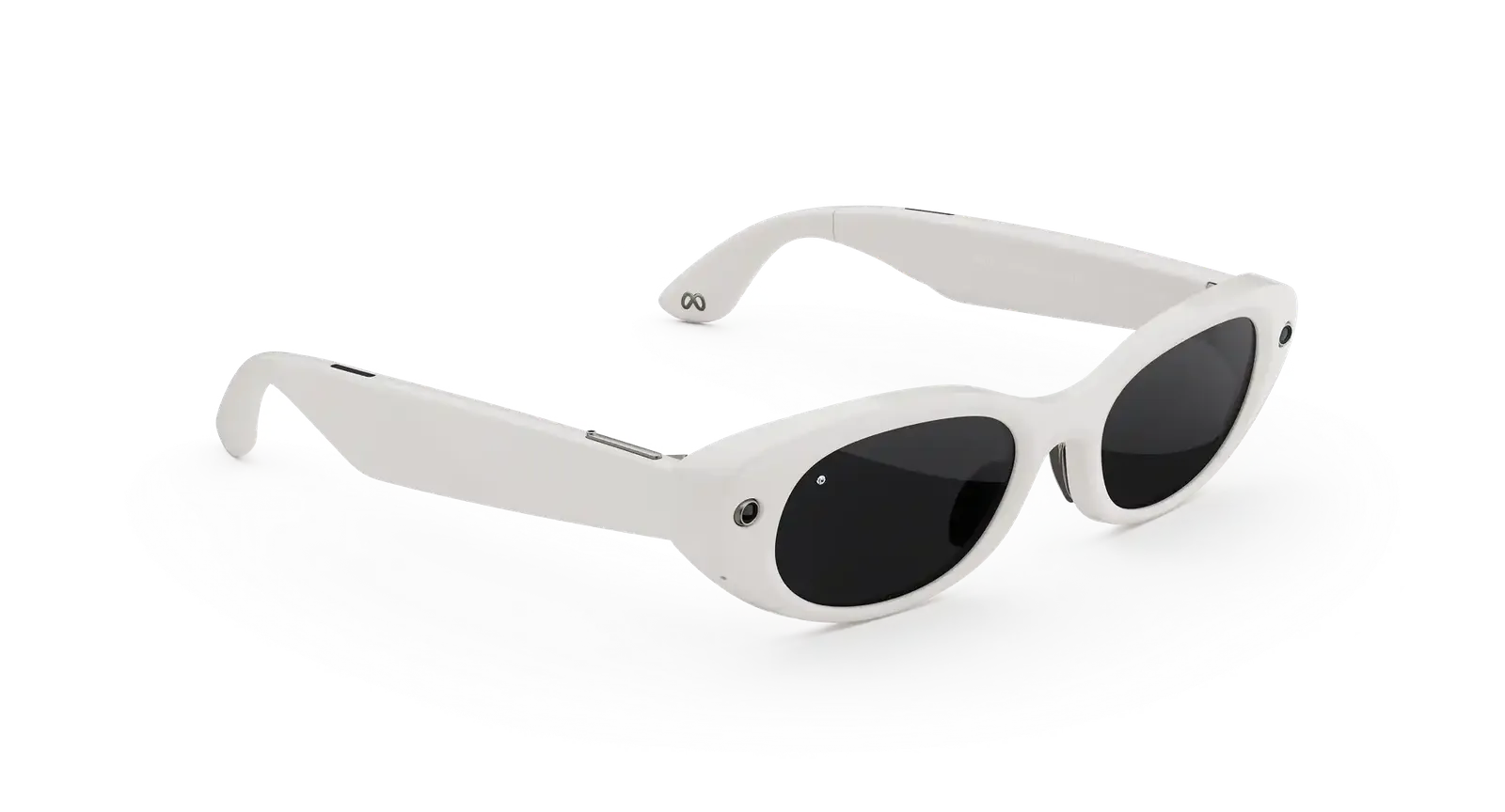 Starfire Kylie Edition Meta AI Glasses – Ivory Black (view 4)