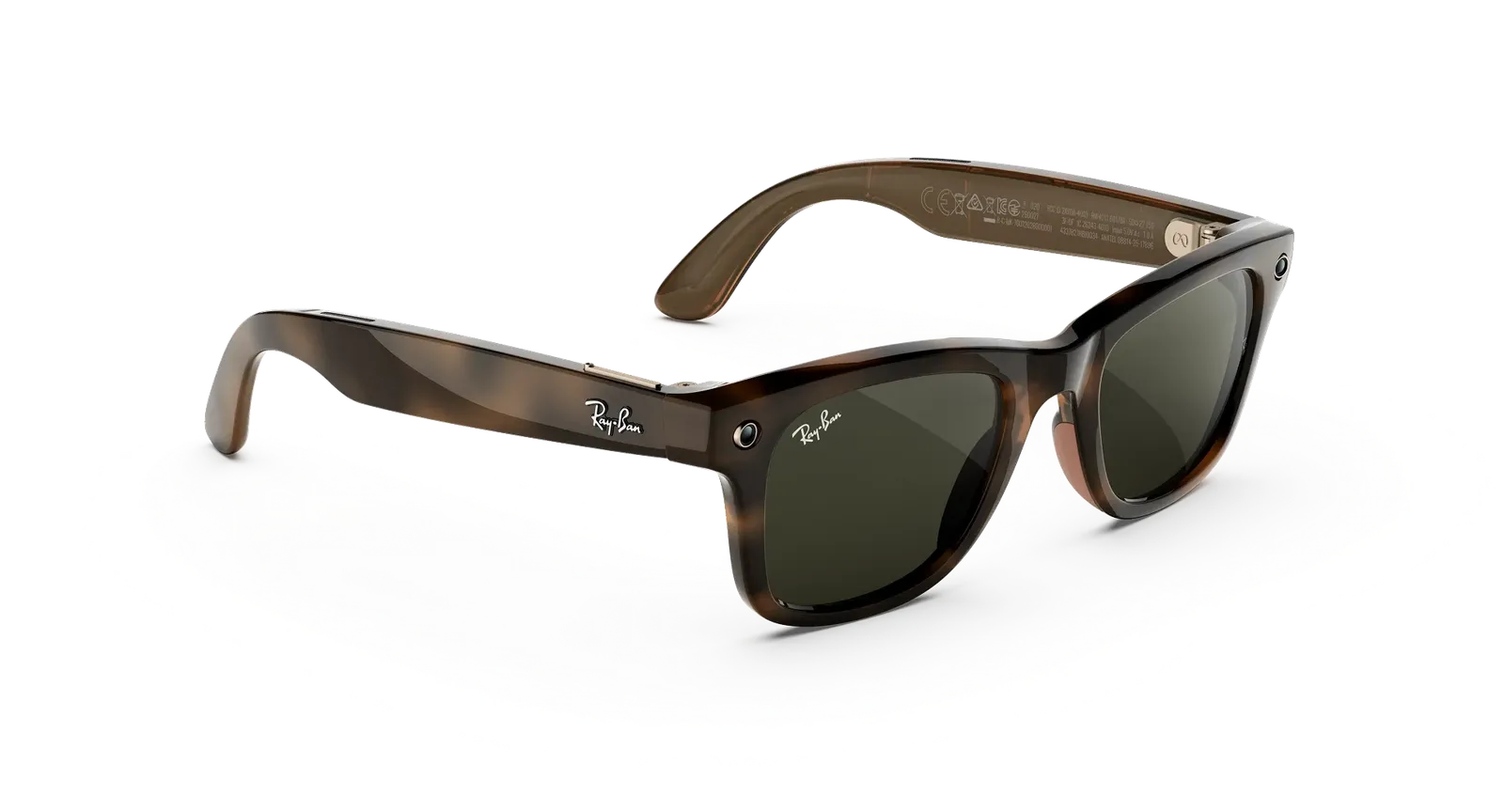 Ray-Ban Meta Wayfarer (Gen 3) – Havana Green (view 3)