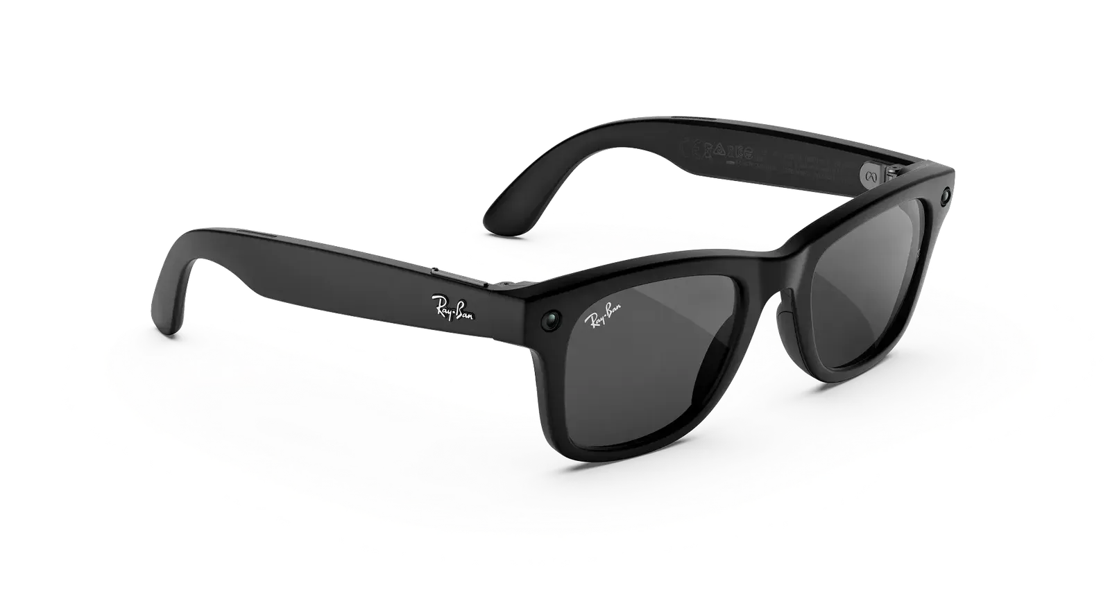 Ray-Ban Meta Wayfarer (Gen 3) – Matte Black Grey (view 3)