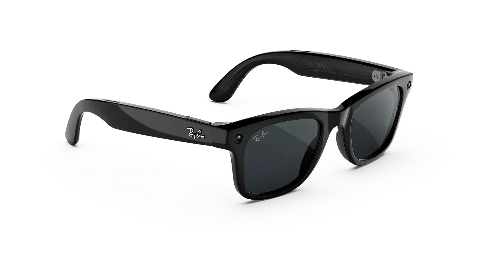 Ray-Ban Meta Wayfarer (Gen 3) – Shiny Black Transitions Grey (view 3)