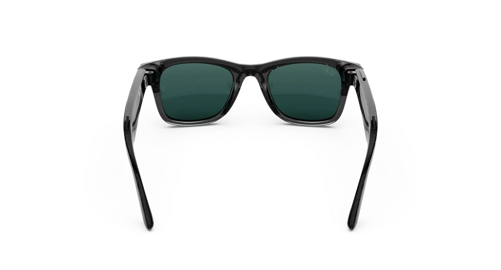 Ray-Ban Meta Wayfarer (Gen 3) – Transparent Black Transitions Aquamarine (view 4)