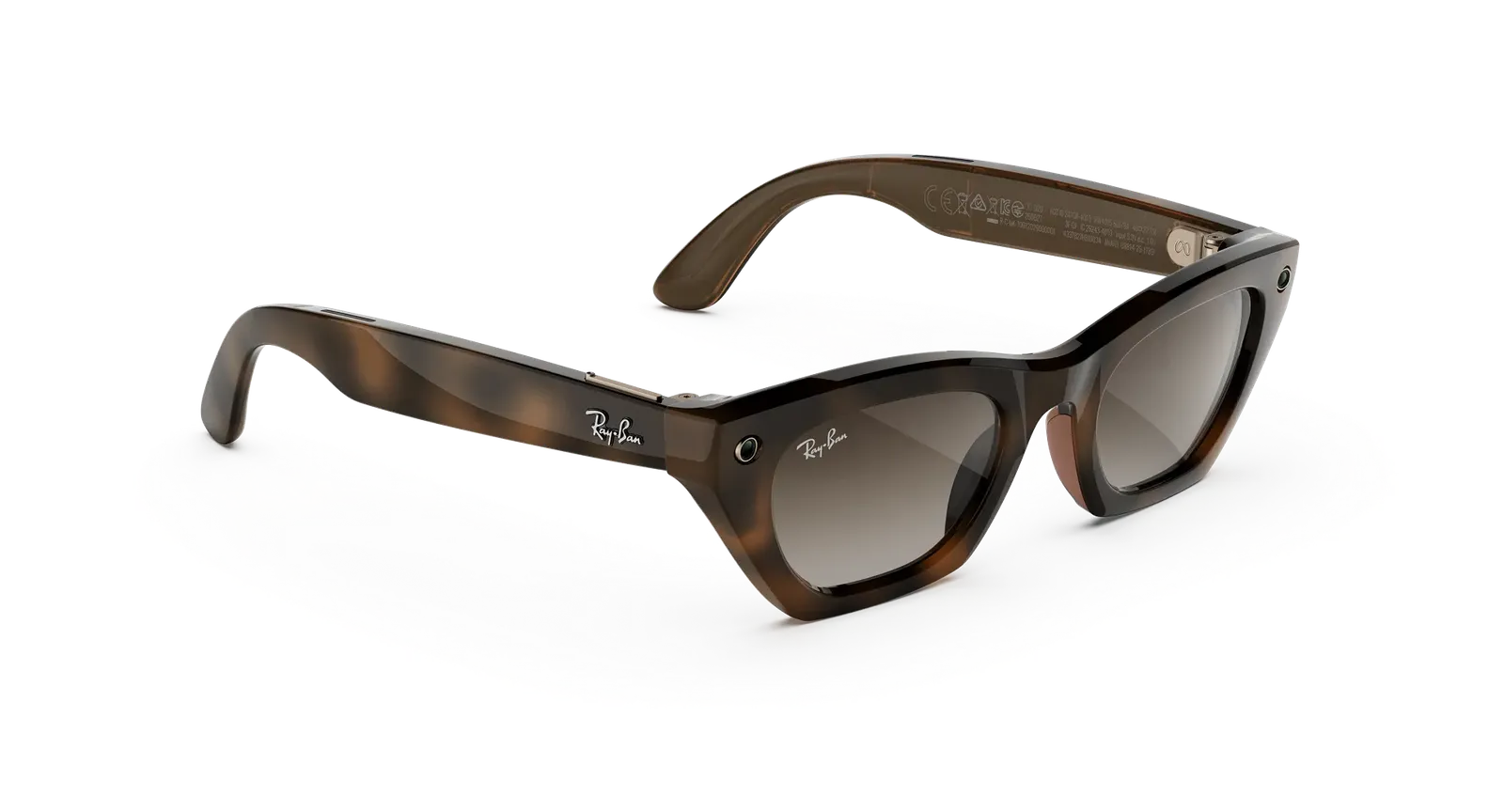 Ray-Ban Meta Zena (Gen 3) – Havana Gradient Brown (view 3)