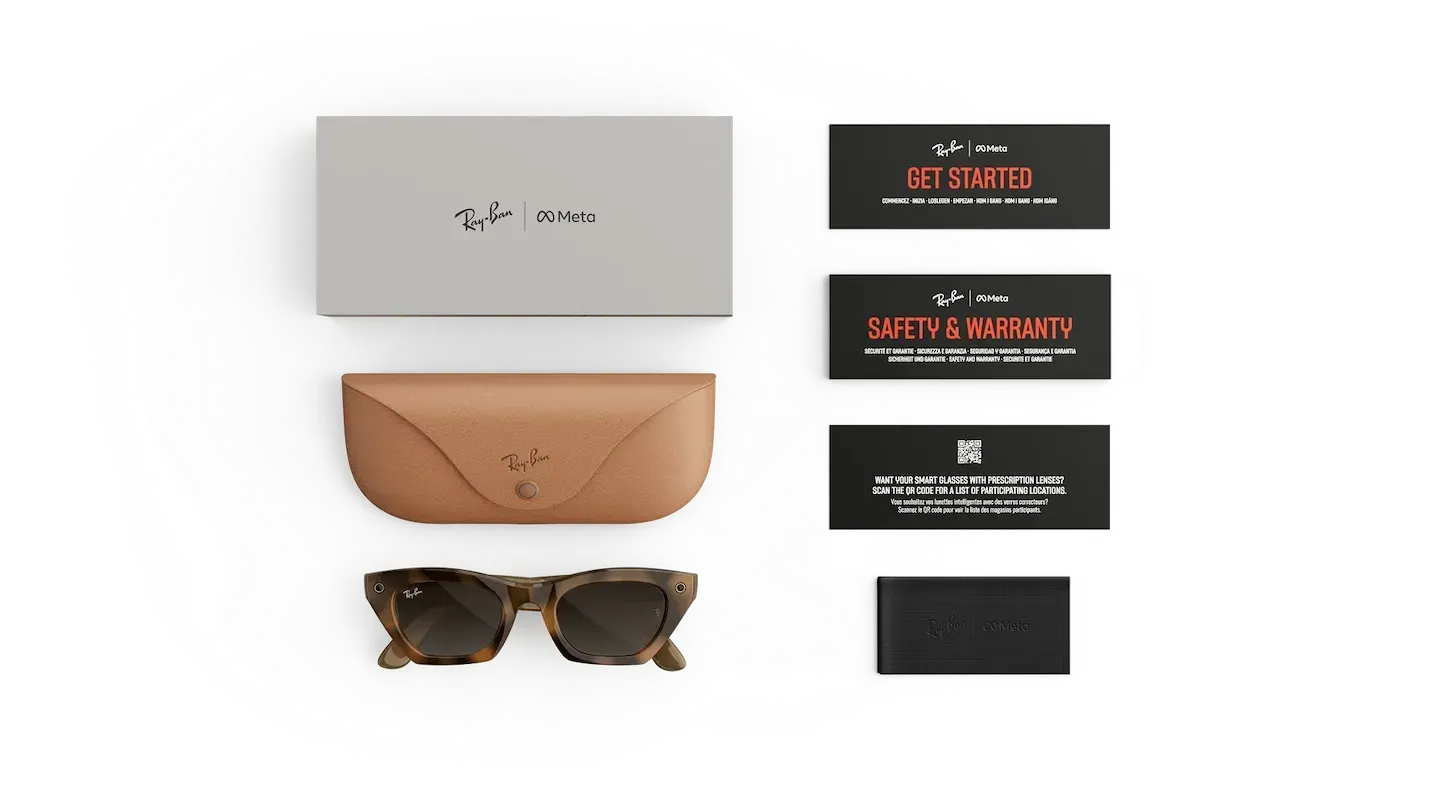 Ray-Ban Meta Zena (Gen 3) – Havana Gradient Brown (view 5)