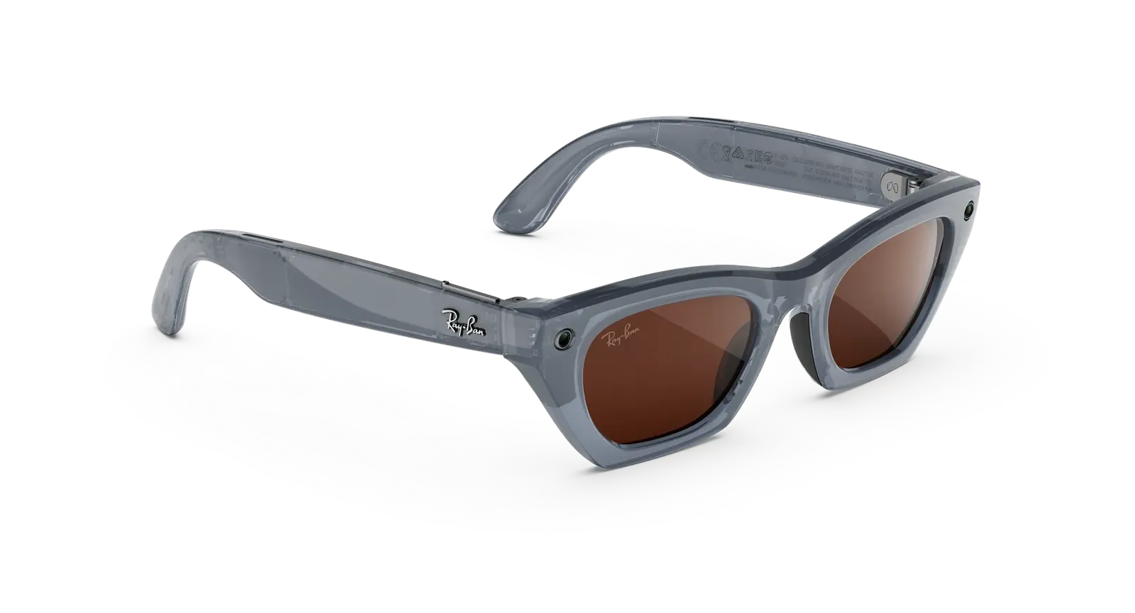 Ray-Ban Meta Zena (Gen 3) – Milky Grey Lilac Transitions Copper (view 3)