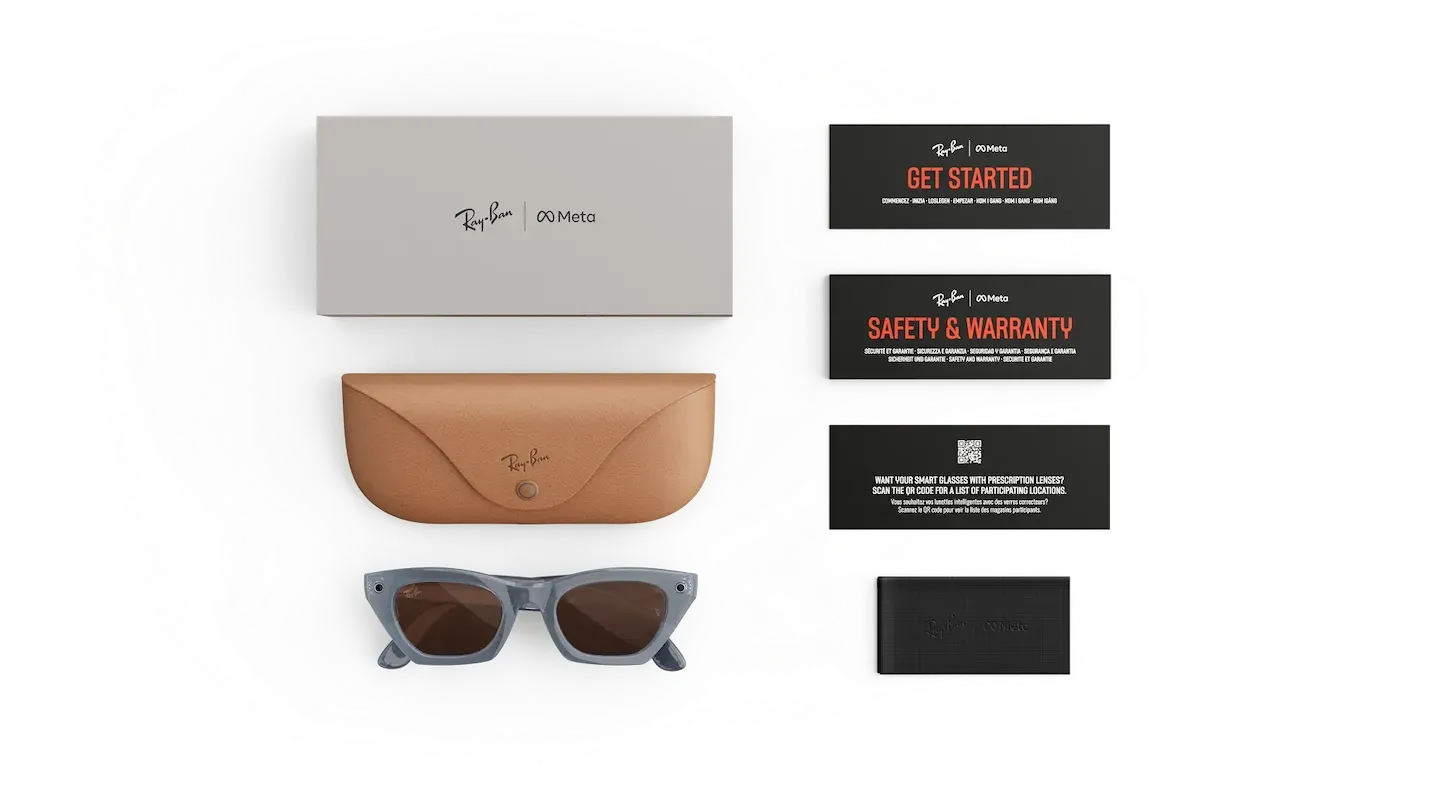 Ray-Ban Meta Zena (Gen 3) – Milky Grey Lilac Transitions Copper (view 5)