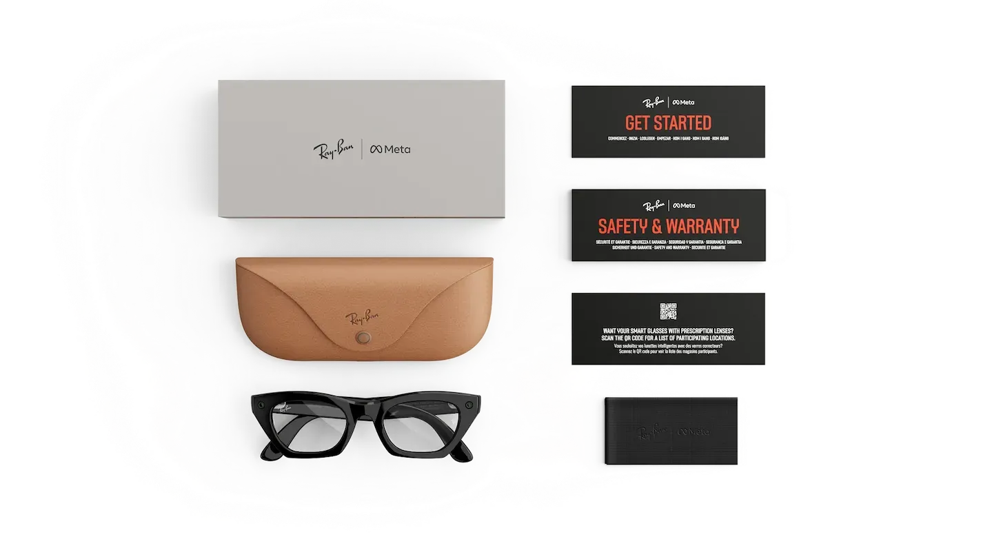 Ray-Ban Meta Zena (Gen 3) – Shiny Black Clear (view 5)