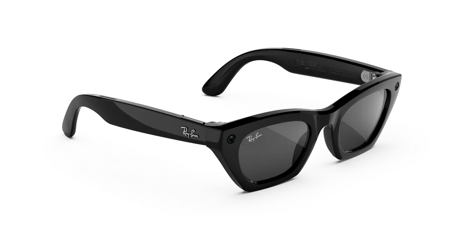 Ray-Ban Meta Zena (Gen 3) – Shiny Black Grey (view 4)